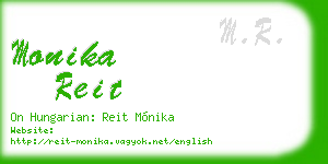 monika reit business card