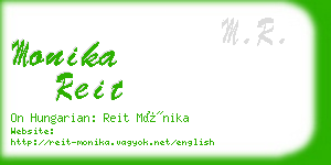 monika reit business card